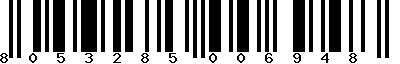 EAN-13 : 8053285006948