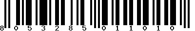 EAN-13 : 8053285011010