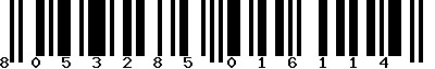 EAN-13 : 8053285016114