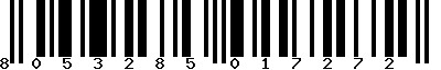 EAN-13 : 8053285017272