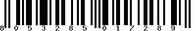 EAN-13 : 8053285017289