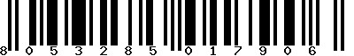 EAN-13 : 8053285017906