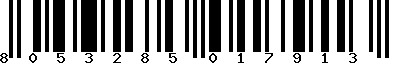 EAN-13 : 8053285017913