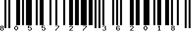 EAN-13 : 8055727362018