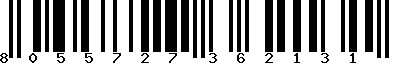 EAN-13 : 8055727362131
