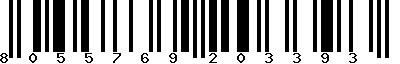 EAN-13 : 8055769203393