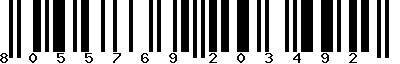 EAN-13 : 8055769203492