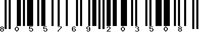 EAN-13 : 8055769203508