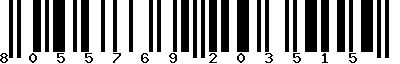 EAN-13 : 8055769203515