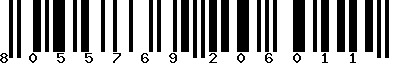 EAN-13 : 8055769206011