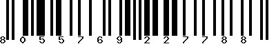 EAN-13 : 8055769227788