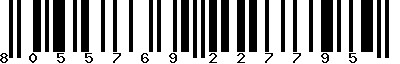 EAN-13 : 8055769227795