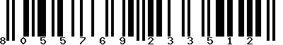 EAN-13 : 8055769233512