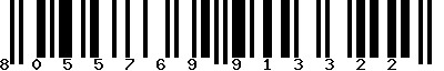 EAN-13 : 8055769913322