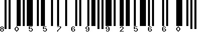 EAN-13 : 8055769925660