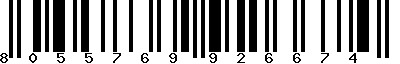 EAN-13 : 8055769926674