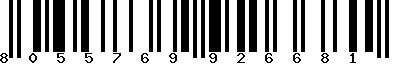 EAN-13 : 8055769926681