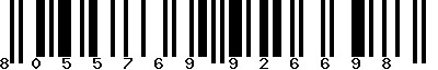 EAN-13 : 8055769926698