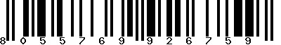 EAN-13 : 8055769926759