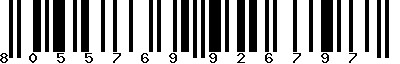 EAN-13 : 8055769926797