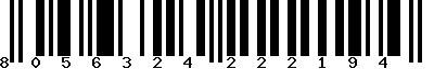 EAN-13 : 8056324222194