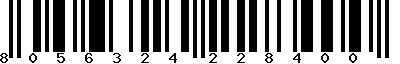 EAN-13 : 8056324228400