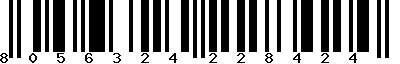 EAN-13 : 8056324228424