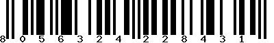 EAN-13 : 8056324228431