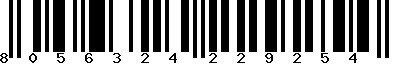 EAN-13 : 8056324229254