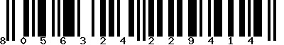 EAN-13 : 8056324229414