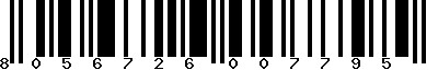 EAN-13 : 8056726007795