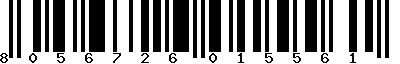 EAN-13 : 8056726015561