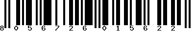 EAN-13 : 8056726015622