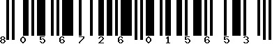 EAN-13 : 8056726015653