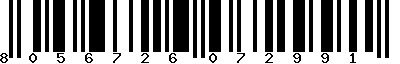EAN-13 : 8056726072991