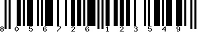 EAN-13 : 8056726123549