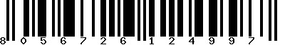 EAN-13 : 8056726124997