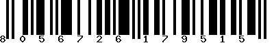 EAN-13 : 8056726179515
