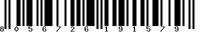 EAN-13 : 8056726191579