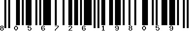 EAN-13 : 8056726198059