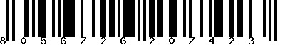 EAN-13 : 8056726207423