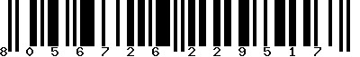 EAN-13 : 8056726229517