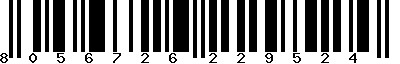 EAN-13 : 8056726229524