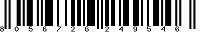EAN-13 : 8056726249546