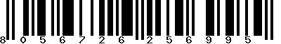 EAN-13 : 8056726256995