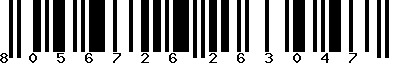 EAN-13 : 8056726263047