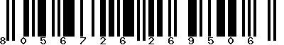 EAN-13 : 8056726269506