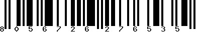 EAN-13 : 8056726276535