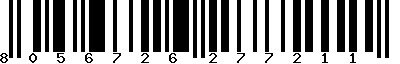 EAN-13 : 8056726277211