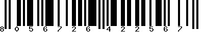 EAN-13 : 8056726422567